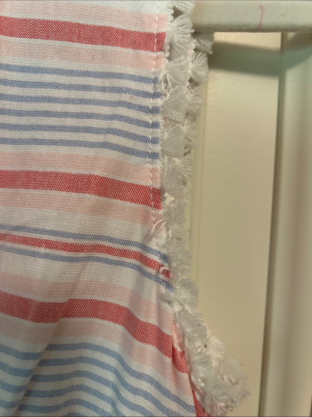 LAST CHANCE!! Vineyard Vines Striped Sleeveless Jumpsuit in White, Pink & Blue - Picture 5 of 8